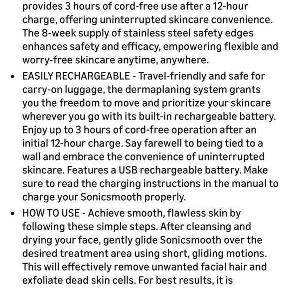 Michael Todd Beauty Sonicsmooth Dermaplane Razor for Women - Picture 5 of 5